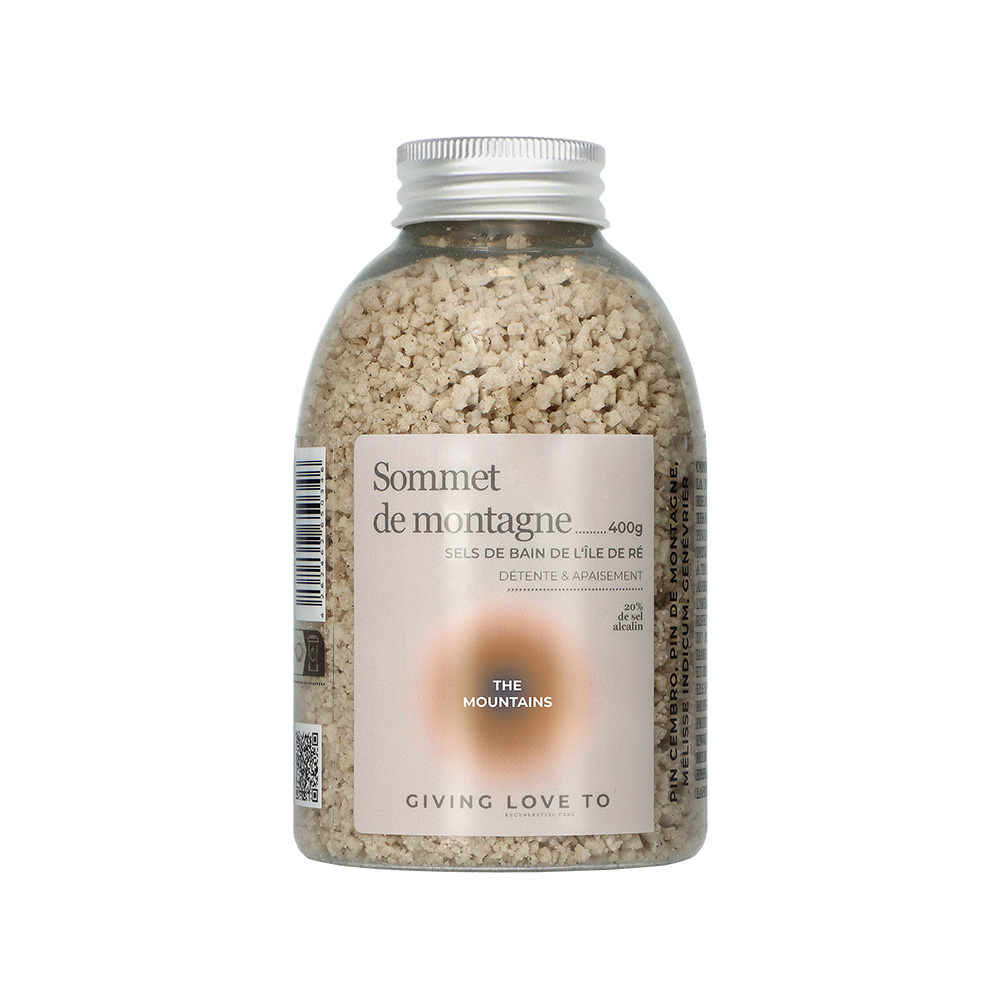 Sels de bain « Sommet de montagne » 400g